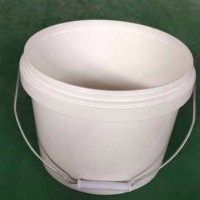 Plastic PE Cement barrels galvanized bucket handle